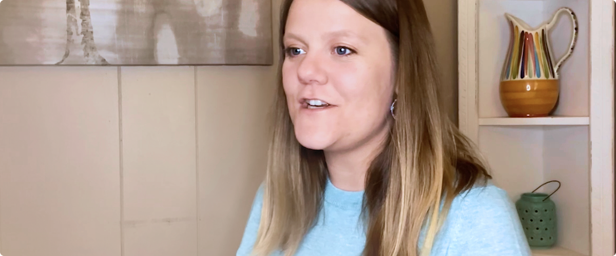 Emily sharing her experience with XLH