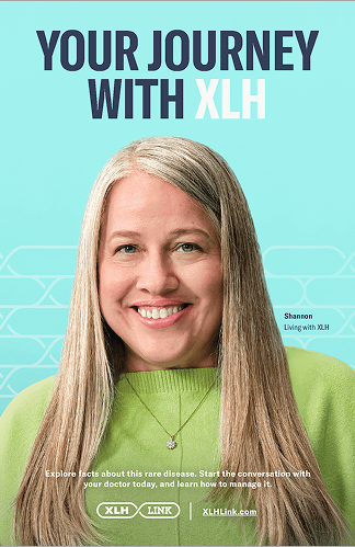 Cover of XLHLink brochure for patients